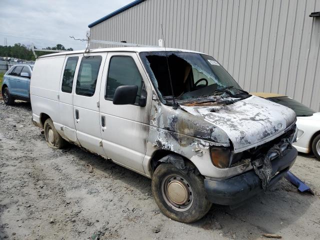 1FTRE14242HB24514 - 2002 FORD ECONOLINE E150 VAN WHITE photo 4