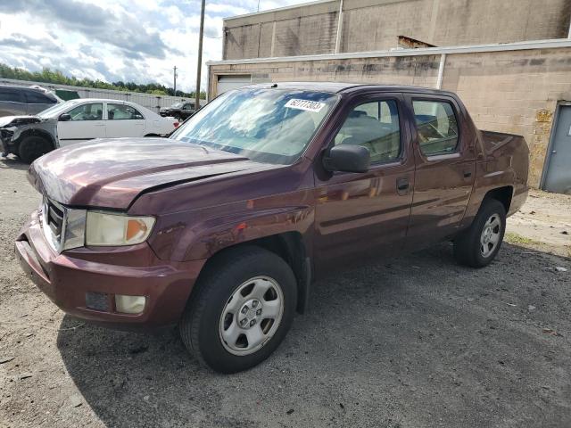 5FPYK16229B105236 - 2009 HONDA RIDGELINE RT MAROON photo 1