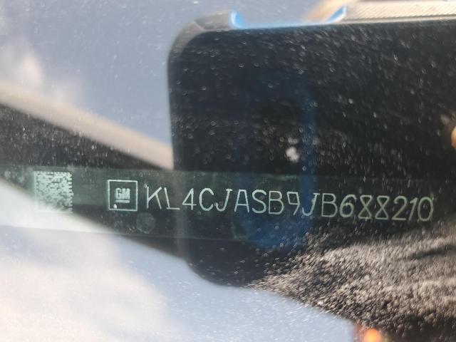 KL4CJASB9JB688210 - 2018 BUICK ENCORE PREFERRED Սև լուսանկար 13