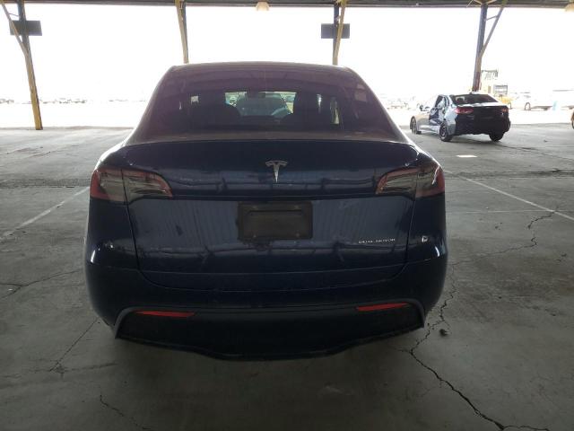 7SAYGAEE2PF582870 - 2023 TESLA MODEL Y Bleu photo 6