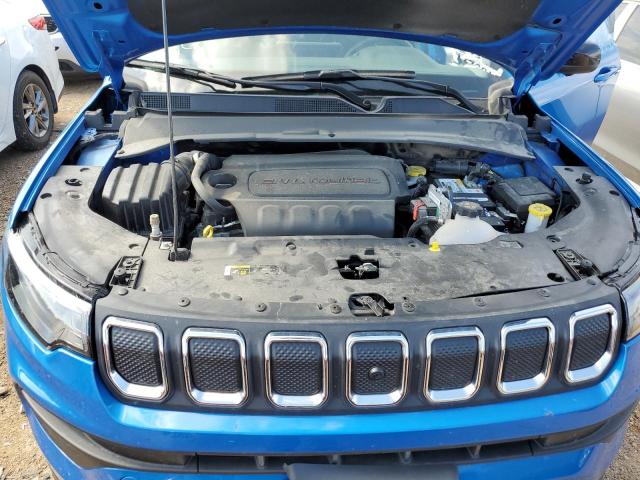 3C4NJDBB9NT216383 - 2022 JEEP COMPASS LATITUDE BLUE photo 12