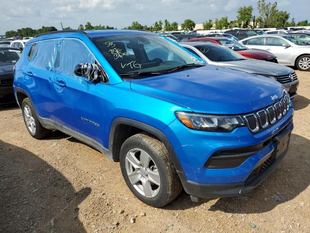 3C4NJDBB9NT216383 - 2022 JEEP COMPASS LATITUDE BLUE photo 4