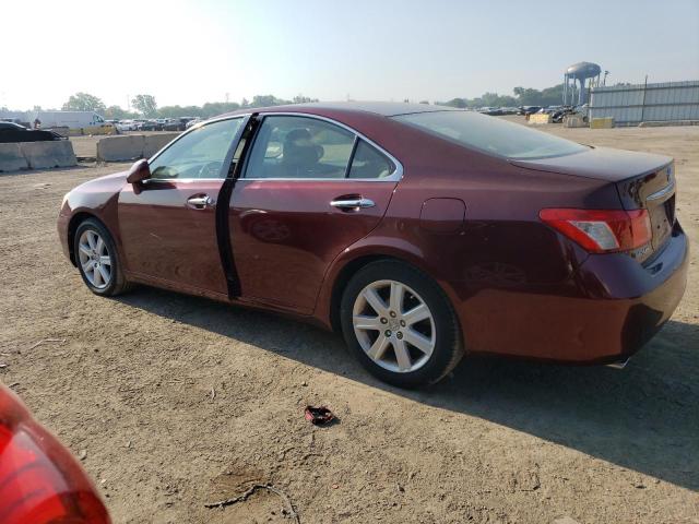 JTHBJ46G782209171 - 2008 LEXUS ES 350 RED photo 2