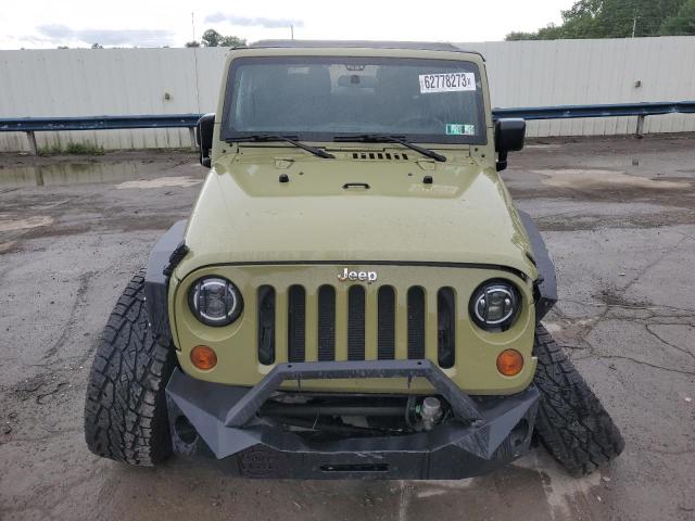 1C4AJWAG8DL618994 - 2013 JEEP WRANGLER SPORT GREEN photo 5