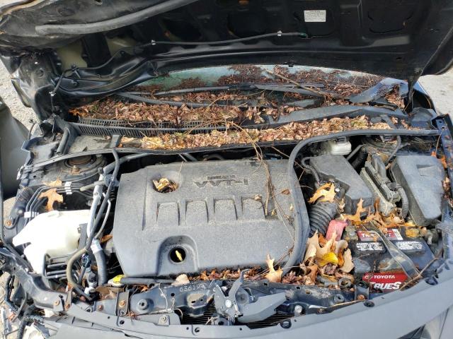 2T1BU4EE1BC578710 - 2011 TOYOTA COROLLA BASE BLACK photo 7