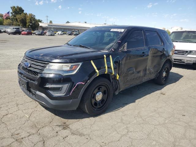 1FM5K8AR5HGA24319 - 2017 FORD EXPLORER POLICE INTERCEPTOR BLACK photo 1