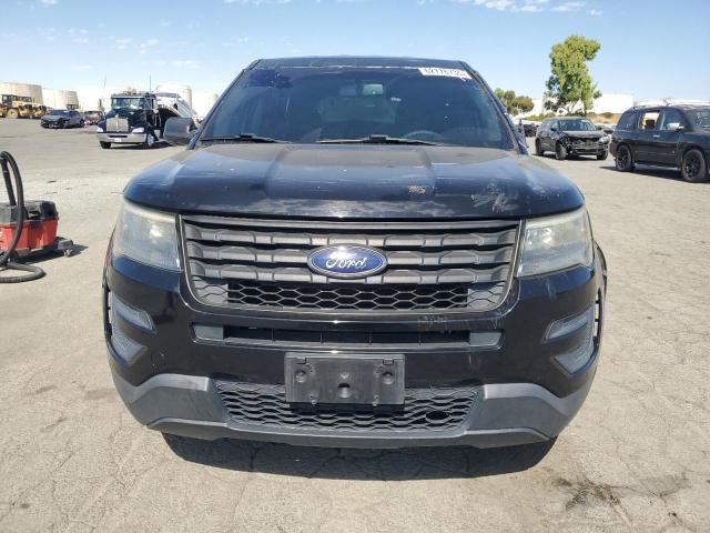 1FM5K8AR5HGA24319 - 2017 FORD EXPLORER POLICE INTERCEPTOR BLACK photo 5