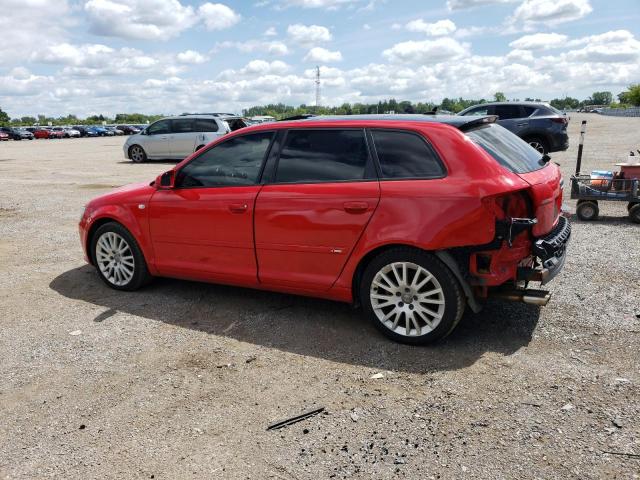 WAUHF68P98A122428 - 2008 AUDI A3 2.0 RED photo 2