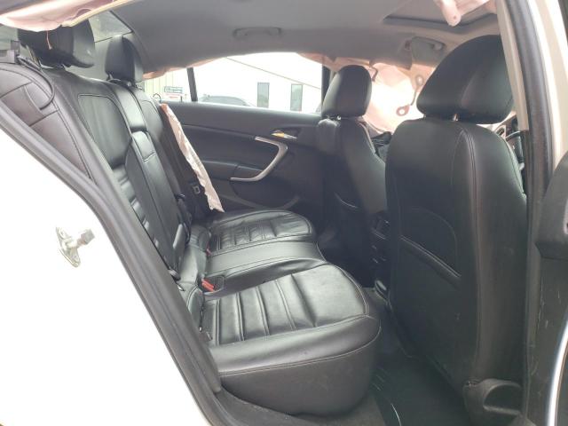 2G4GV5GV3C9213383 - 2012 BUICK REGAL GS WHITE photo 10