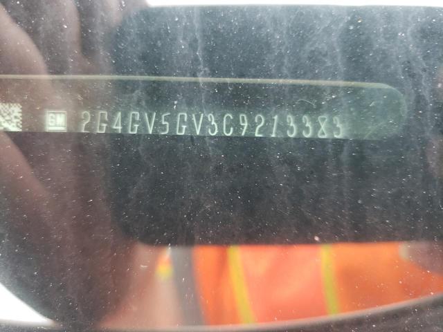 2G4GV5GV3C9213383 - 2012 BUICK REGAL GS WHITE photo 12