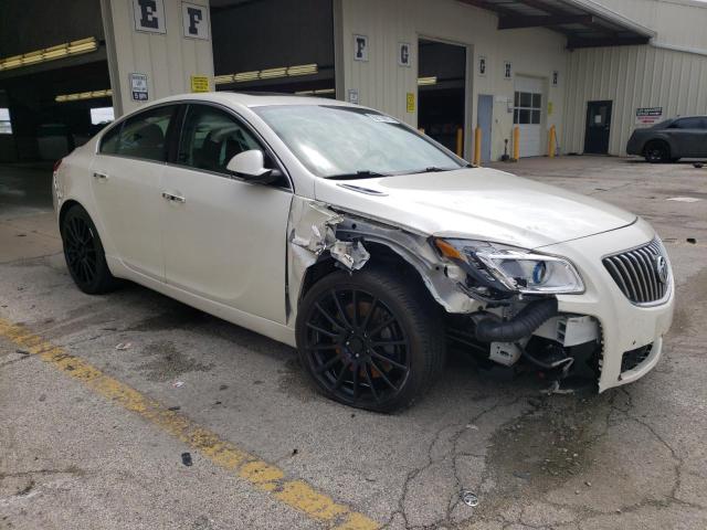 2G4GV5GV3C9213383 - 2012 BUICK REGAL GS WHITE photo 4