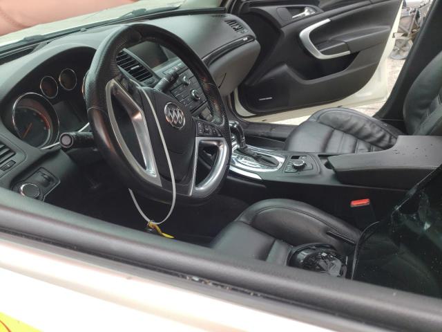 2G4GV5GV3C9213383 - 2012 BUICK REGAL GS WHITE photo 7
