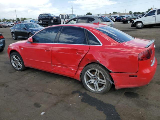 WAUDF78E16A193378 - 2006 AUDI A4 2.0T QUATTRO RED photo 2