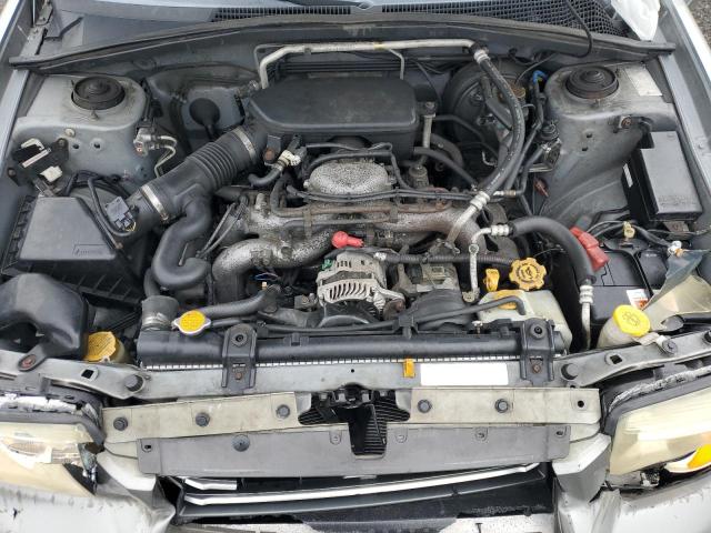 JF1SG67606H703132 - 2006 SUBARU FORESTER 2.5X LL BEAN SILVER photo 11