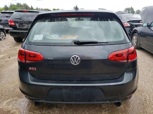 3VW447AU2HM007053 - 2017 VOLKSWAGEN GTI S/SE BLACK photo 6