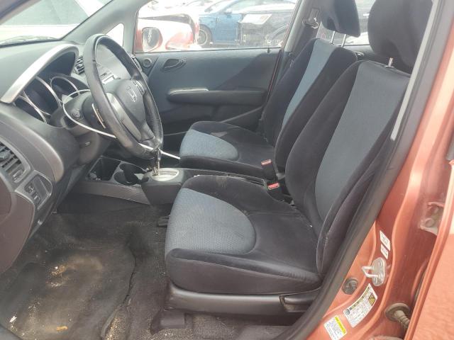 JHMGD38667S020893 - 2007 HONDA FIT S ნარინჯისფერი ფოტო 7