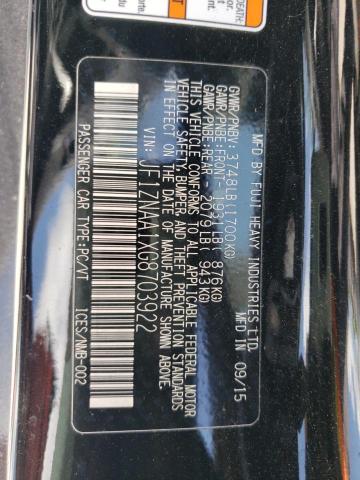 JF1ZNAA1XG8703922 - 2016 TOYOTA SCION FR-S 黑色 照片 13