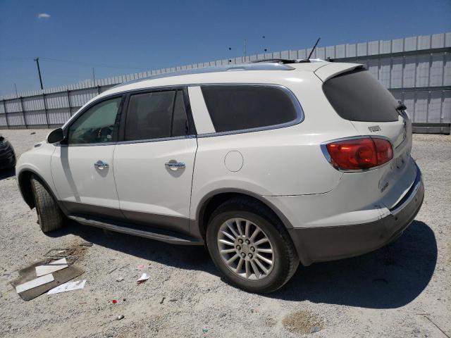 5GAKRBED9BJ408808 - 2011 BUICK ENCLAVE CXL WHITE photo 2