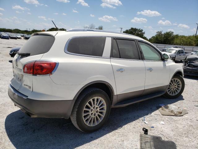 5GAKRBED9BJ408808 - 2011 BUICK ENCLAVE CXL WHITE photo 3