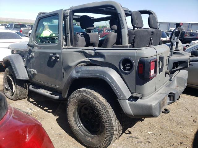 1C4GJXAG5JW279931 - 2018 JEEP WRANGLER SPORT GRAY photo 2