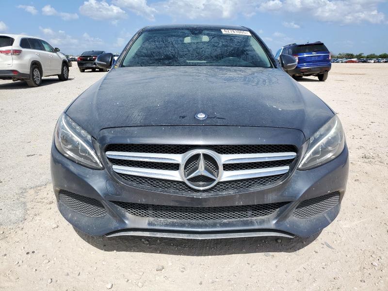 55SWF4KB2FU020967 - 2015 MERCEDES-BENZ C 300 4MATIC GRAY photo 5
