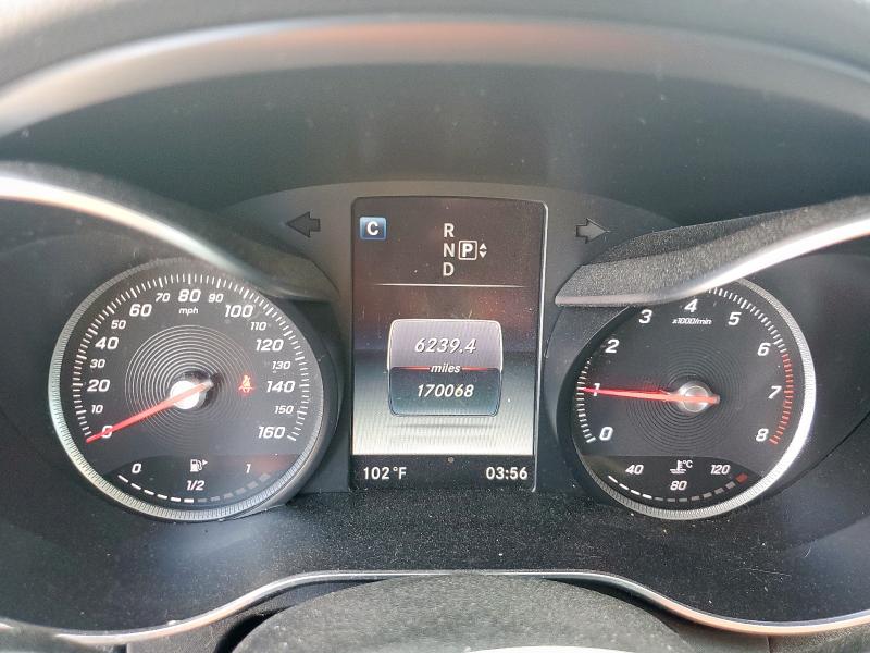 55SWF4KB2FU020967 - 2015 MERCEDES-BENZ C 300 4MATIC GRAY photo 9