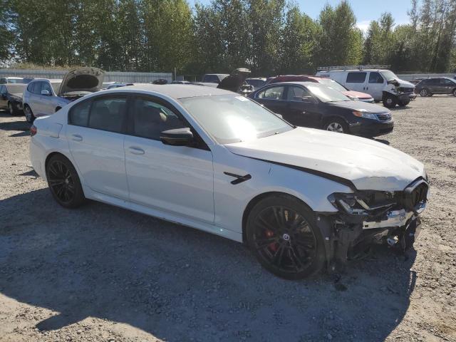 WBS83CH04PCL74256 - 2023 BMW M5 WHITE photo 4