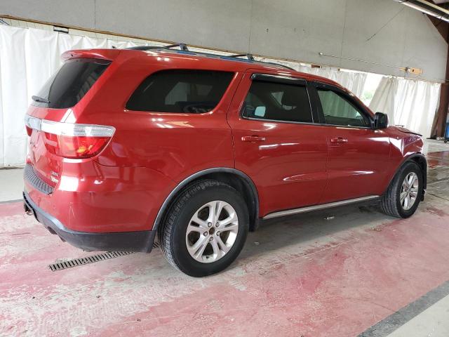 1D4SE4GTXBC595655 - 2011 DODGE DURANGO CREW RED photo 3