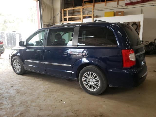 2C4RC1CG0FR574254 - 2015 CHRYSLER TOWN & COU TOURING L BLUE photo 2