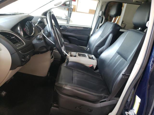 2C4RC1CG0FR574254 - 2015 CHRYSLER TOWN & COU TOURING L BLUE photo 7