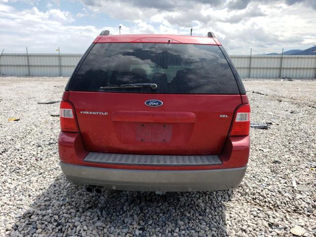 1FMDK02175GA02162 - 2005 FORD FREESTYLE SEL RED photo 6