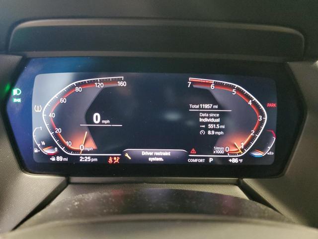 WBA73AK08M7H56021 - 2021 BMW 228XI أسود صورة 9
