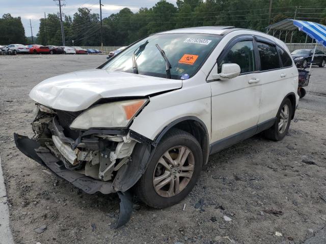 5J6RE4H77BL092429 - 2011 HONDA CR-V EXL WHITE photo 1