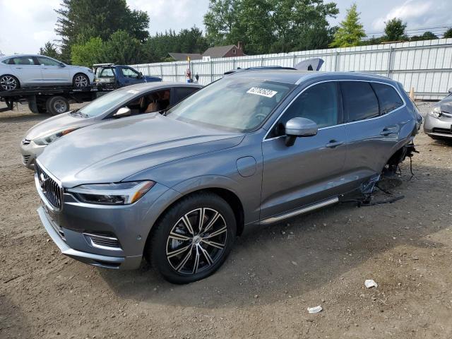YV4BR0DL1M1842510 - 2021 VOLVO XC60 T8 RECHARGE INSCRIPTION GRAY photo 1