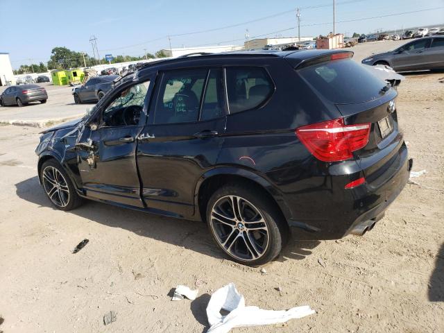 5UXWX7C56H0S19108 - 2017 BMW X3 XDRIVE35I BLACK photo 2