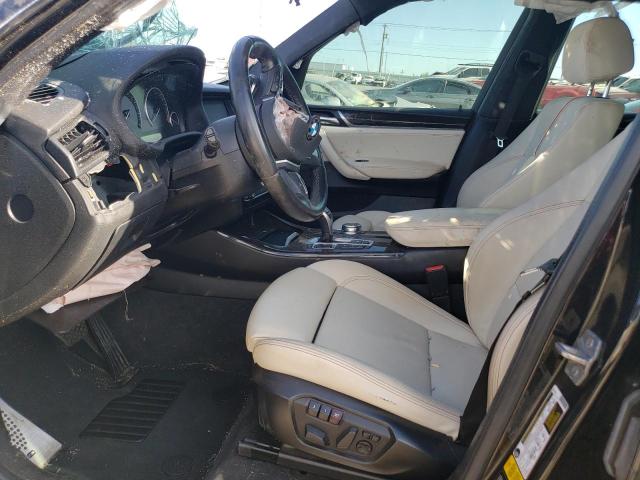 5UXWX7C56H0S19108 - 2017 BMW X3 XDRIVE35I BLACK photo 7