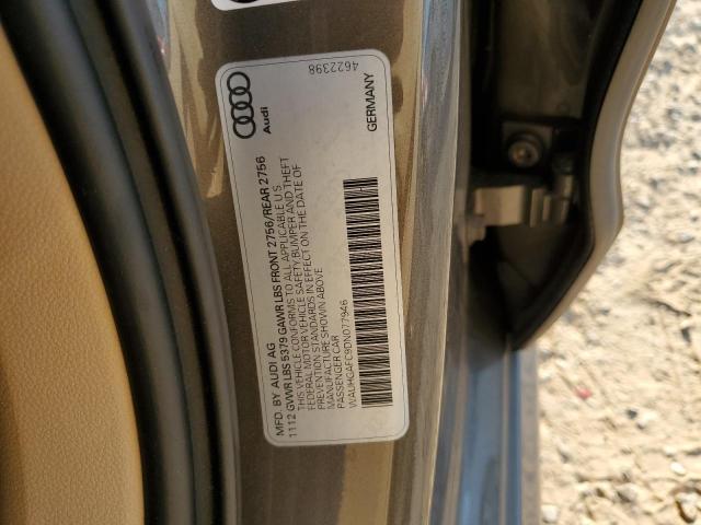 WAUHGAFC9DN077946 - 2013 AUDI A6 PRESTIGE Boz foto 12