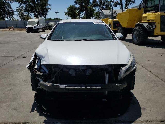5NPE34AF3FH221482 - 2015 HYUNDAI SONATA SPORT WHITE photo 5