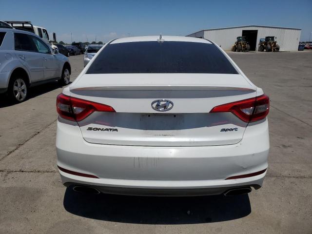 5NPE34AF3FH221482 - 2015 HYUNDAI SONATA SPORT WHITE photo 6