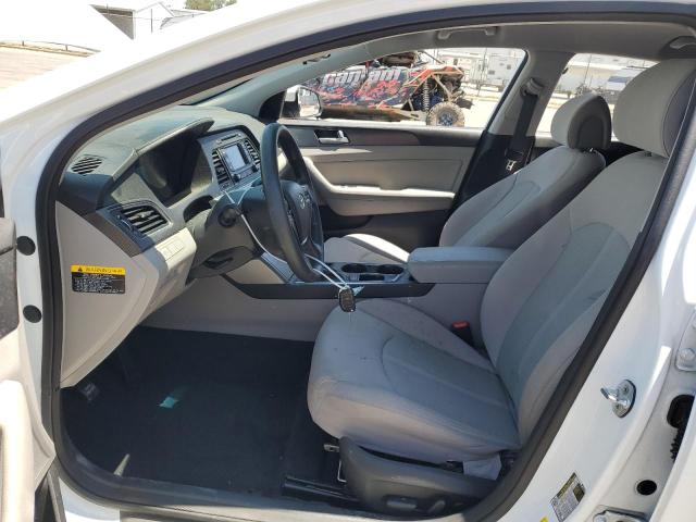 5NPE34AF3FH221482 - 2015 HYUNDAI SONATA SPORT WHITE photo 7