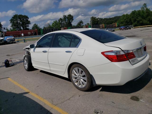 1HGCR2F87DA076845 - 2013 HONDA ACCORD EXL WHITE photo 2