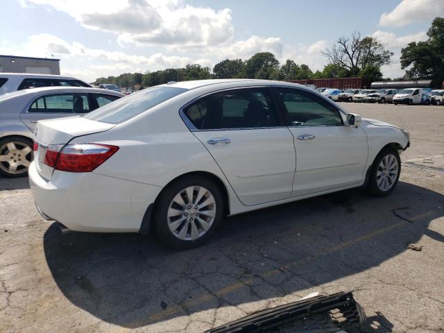 1HGCR2F87DA076845 - 2013 HONDA ACCORD EXL WHITE photo 3