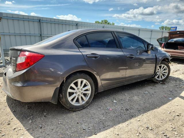 19XFB2F97CE047253 - 2012 HONDA CIVIC EXL 灰色 照片 3