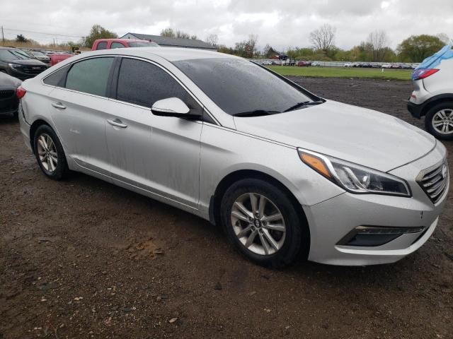 5NPE24AA5FH195099 - 2015 HYUNDAI SONATA ECO SILVER photo 4