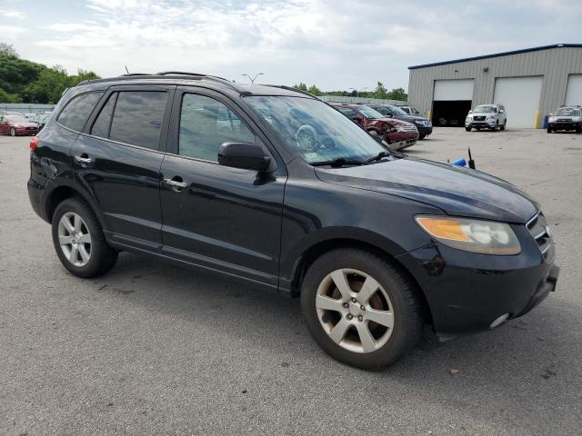 5NMSH73E87H064735 - 2007 HYUNDAI SANTA FE SE BLACK photo 4