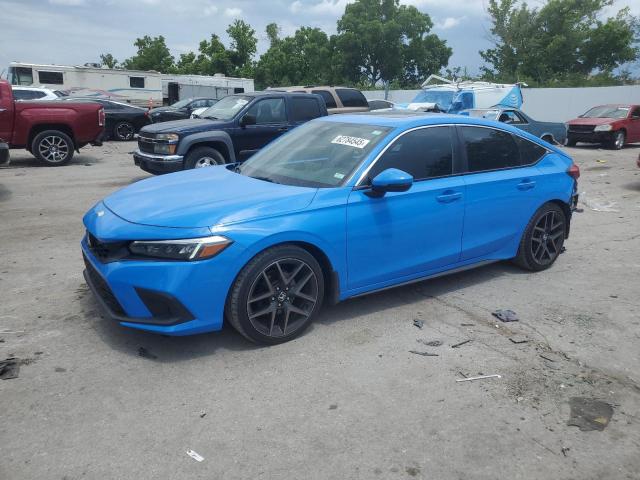 19XFL1H87NE023856 - 2022 HONDA CIVIC SPORT TOURING 蓝色 照片 1