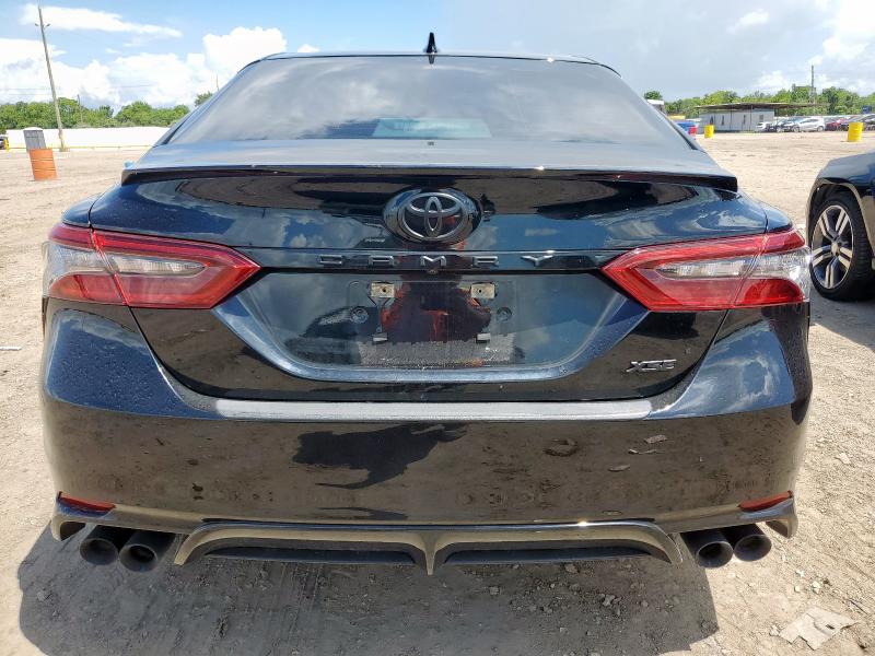 4T1K61AK9NU708661 - 2022 TOYOTA CAMRY XSE BLACK photo 6