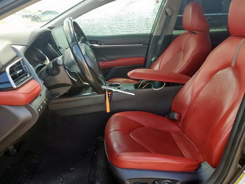 4T1K61AK9NU708661 - 2022 TOYOTA CAMRY XSE BLACK photo 7