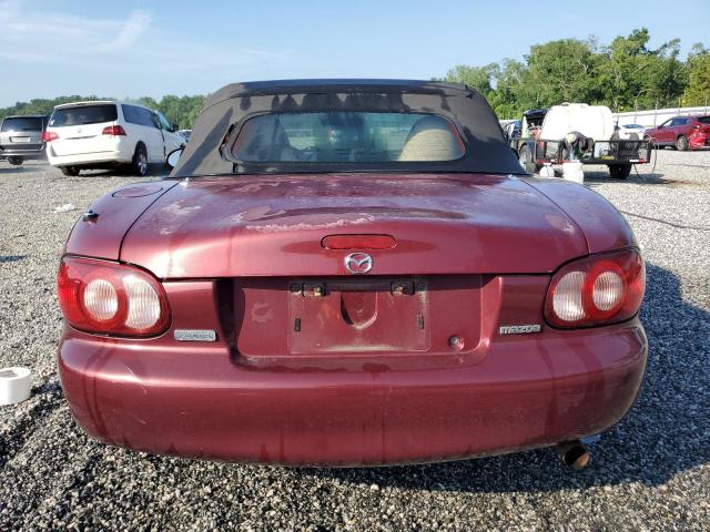 JM1NB353430301962 - 2003 MAZDA MX-5 MIATA BASE BURGUNDY photo 6