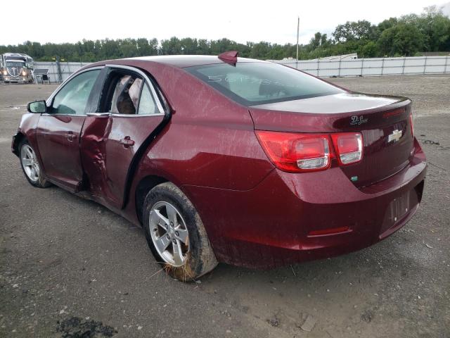1G11C5SA3GF141708 - 2016 CHEVROLET MALIBU LIM LT Бордовый фото 2